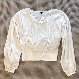 Lightweight Smocked Blouse